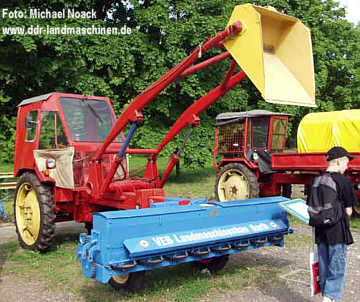 RS 09 mit D 344 auf der AGRA 2003, Foto: Michael Noack