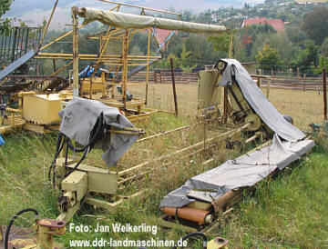 Auffangmaschine E 842 OA zur Steinobsterntemaschine E 842