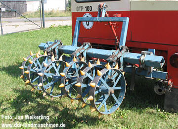 Pflanzlochger�t an einem GTP 100